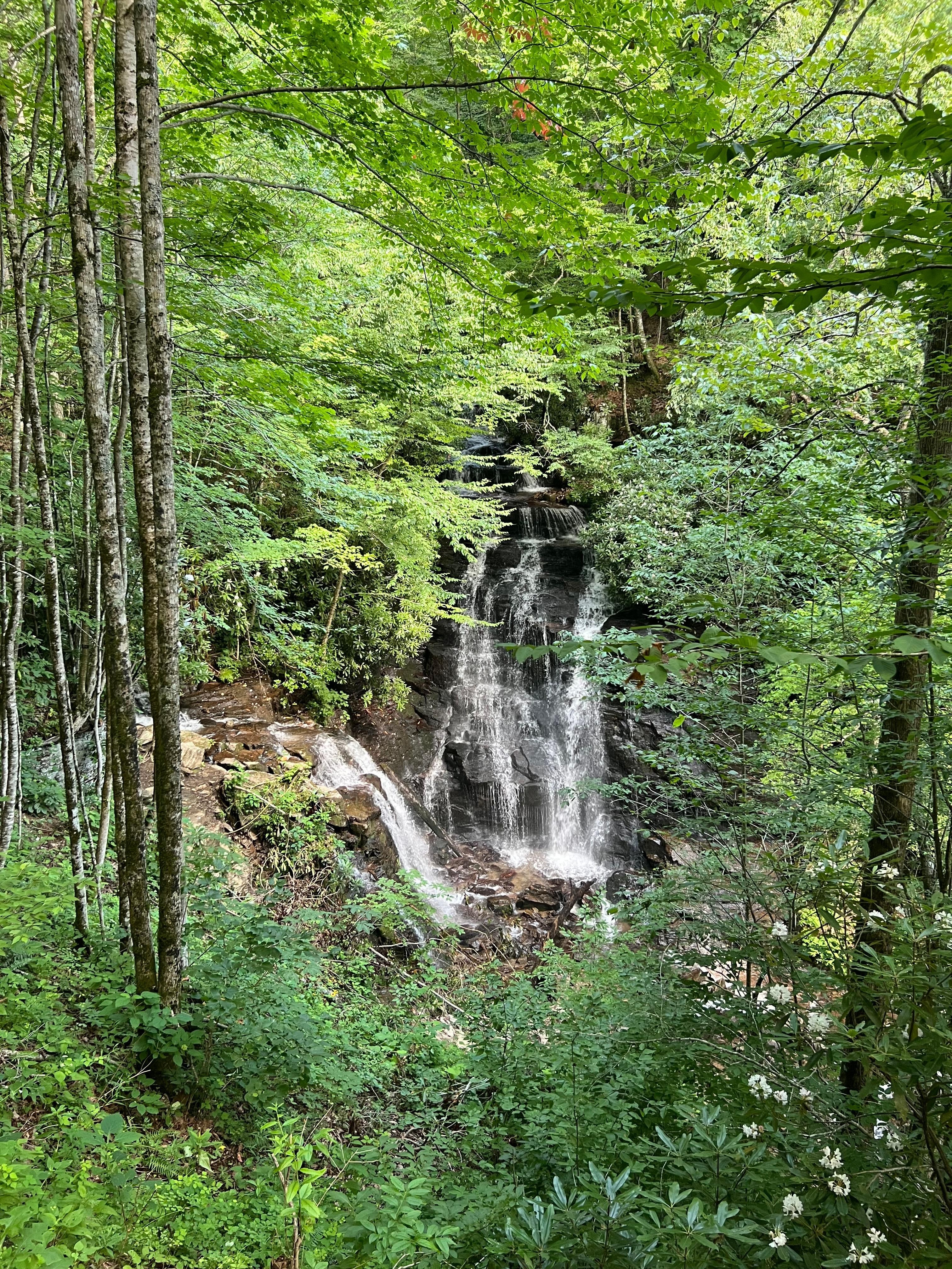Soco Falls in Maggie Valley