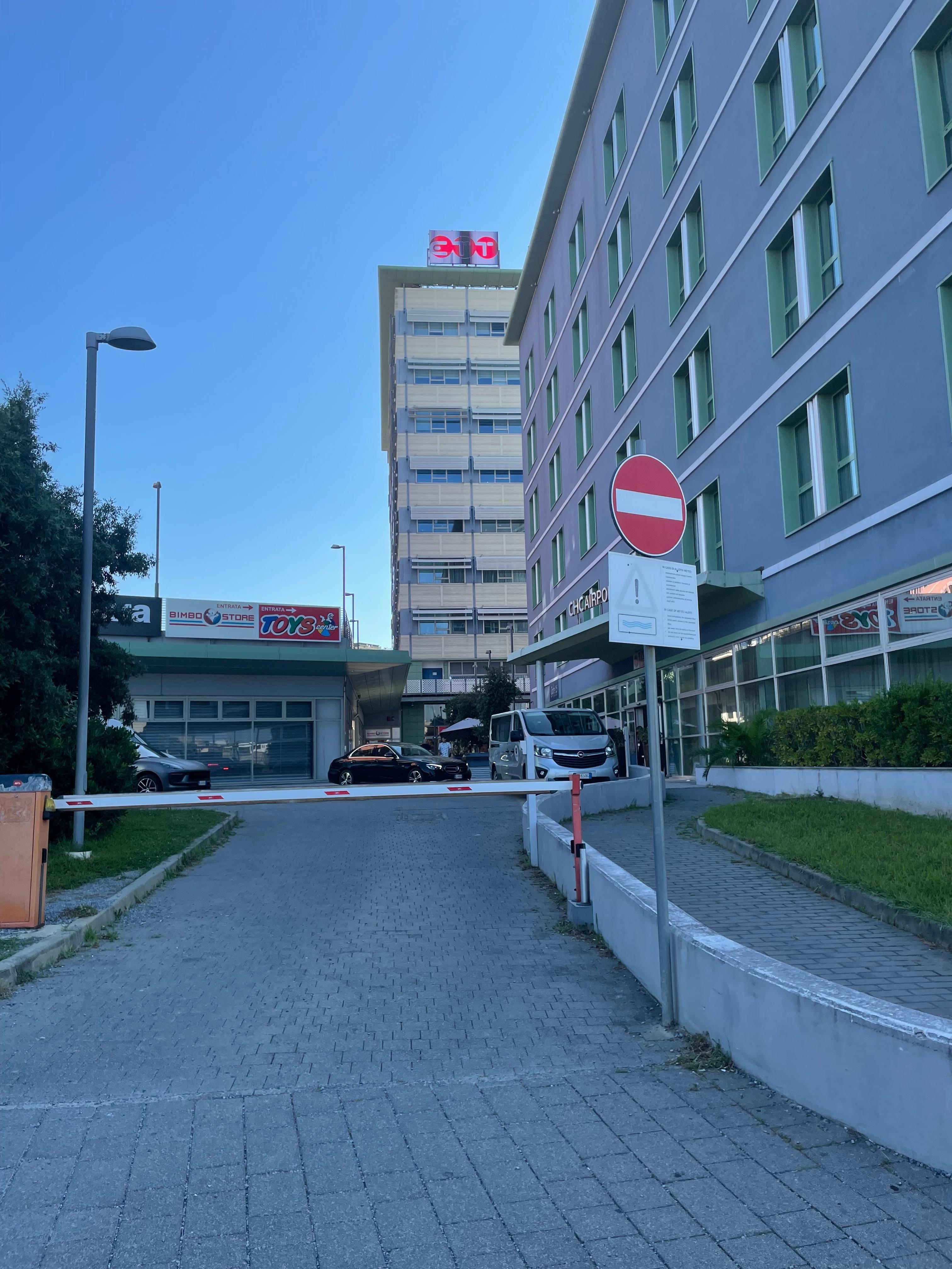 Voici l’accès à l’hôtel