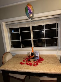 I told them we were marrying that day and they put this for us!