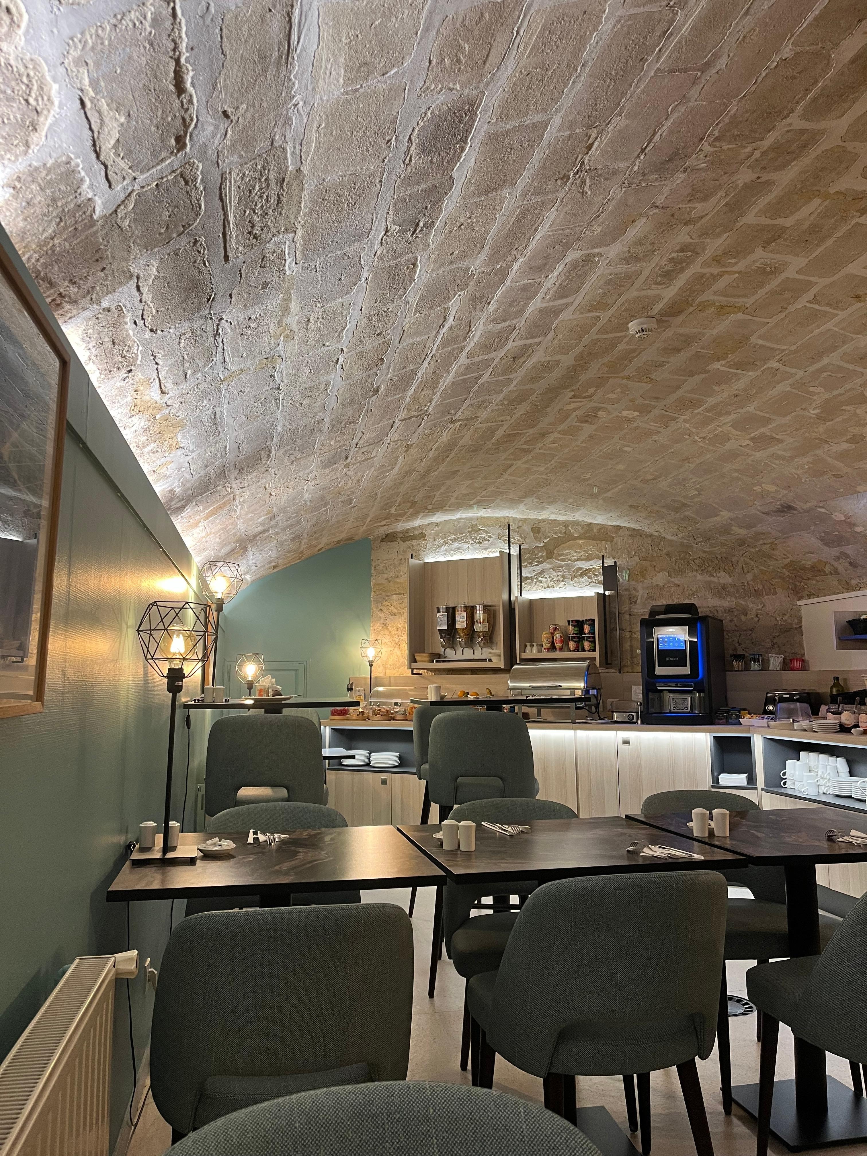 La salle du petit déjeuner 