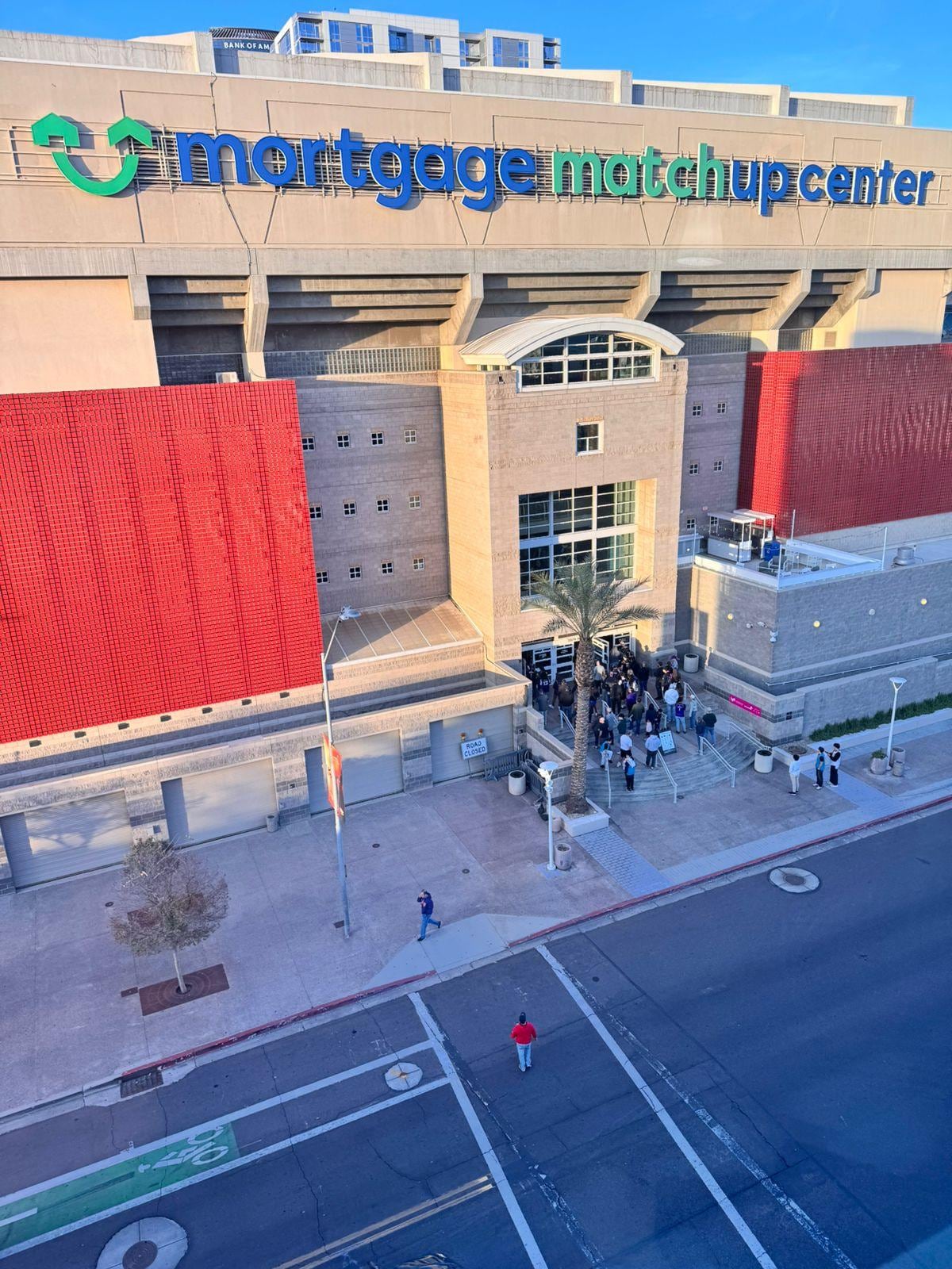 Vista desde el 6to piso del hotel