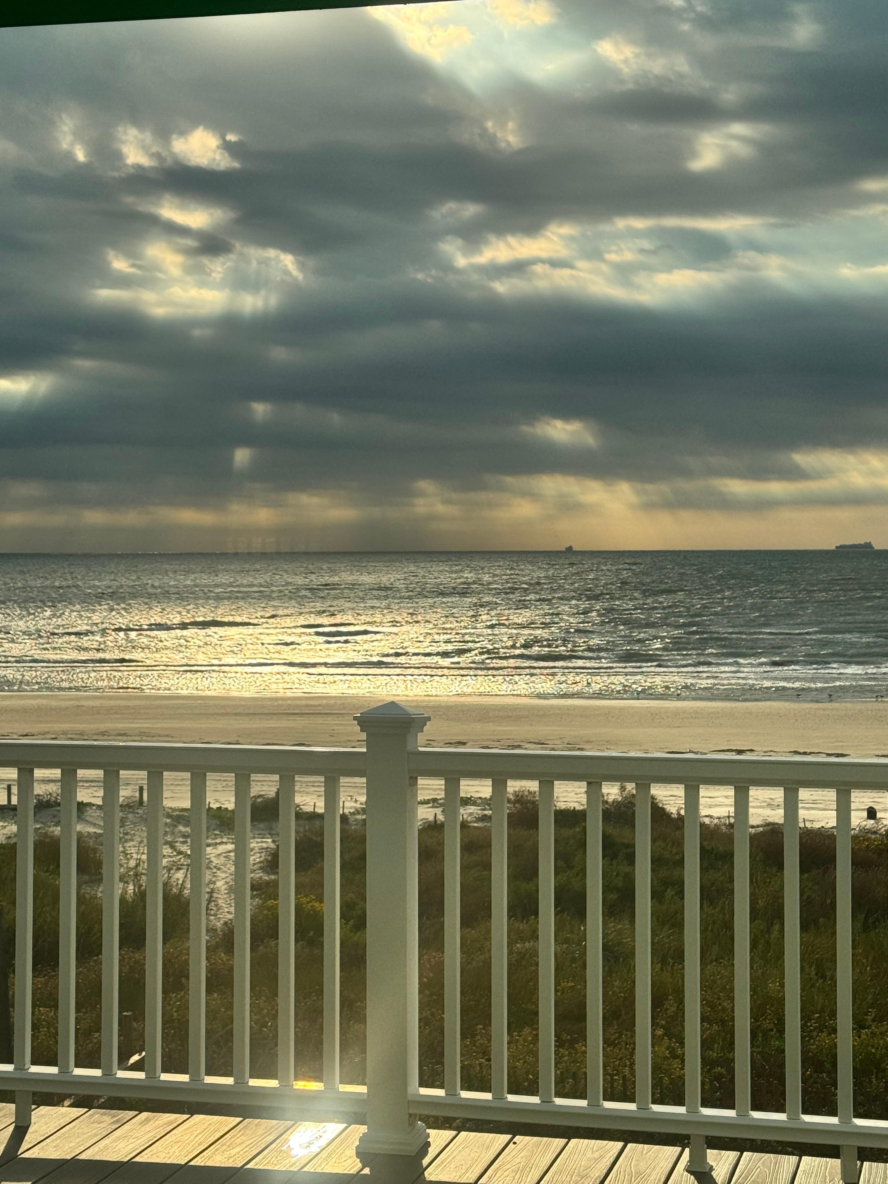 Amazing views from balcony.