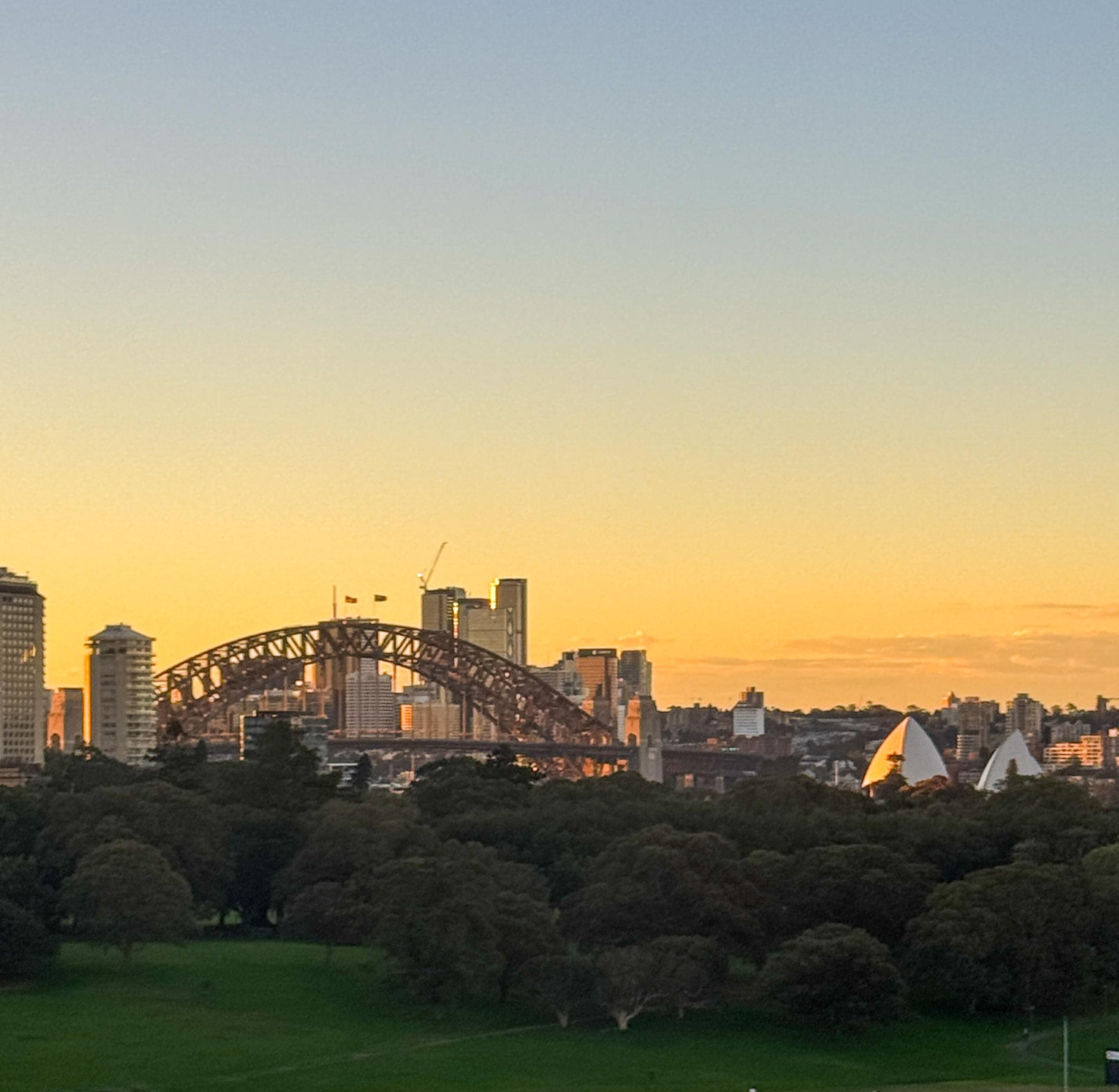 Harbour view from window