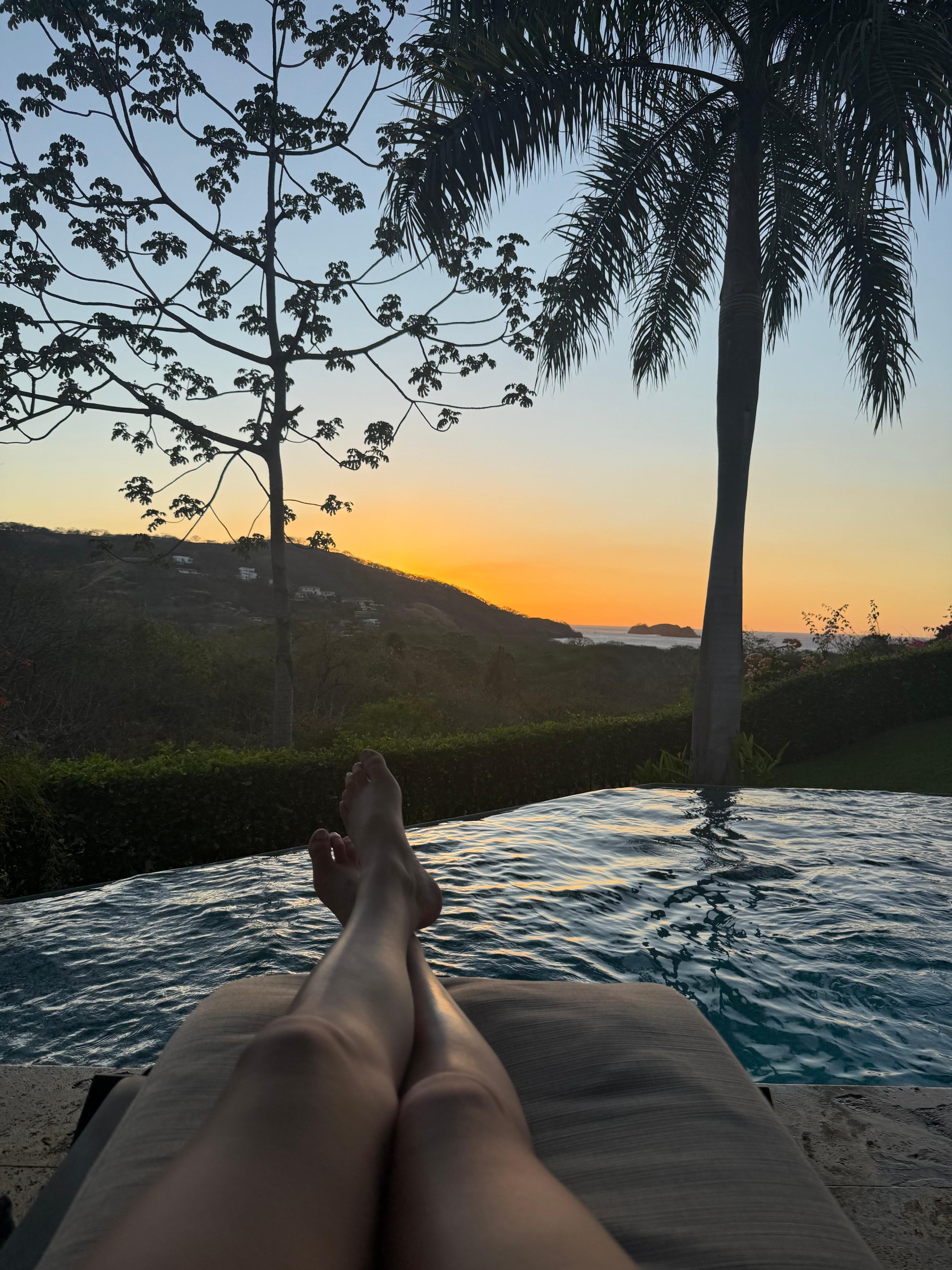 View  from the patio!