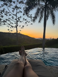 View from the patio!