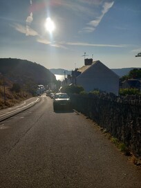 View from walking down the Orme 5 mins from property
