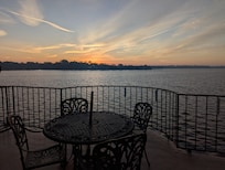 Sunrise from the balcony