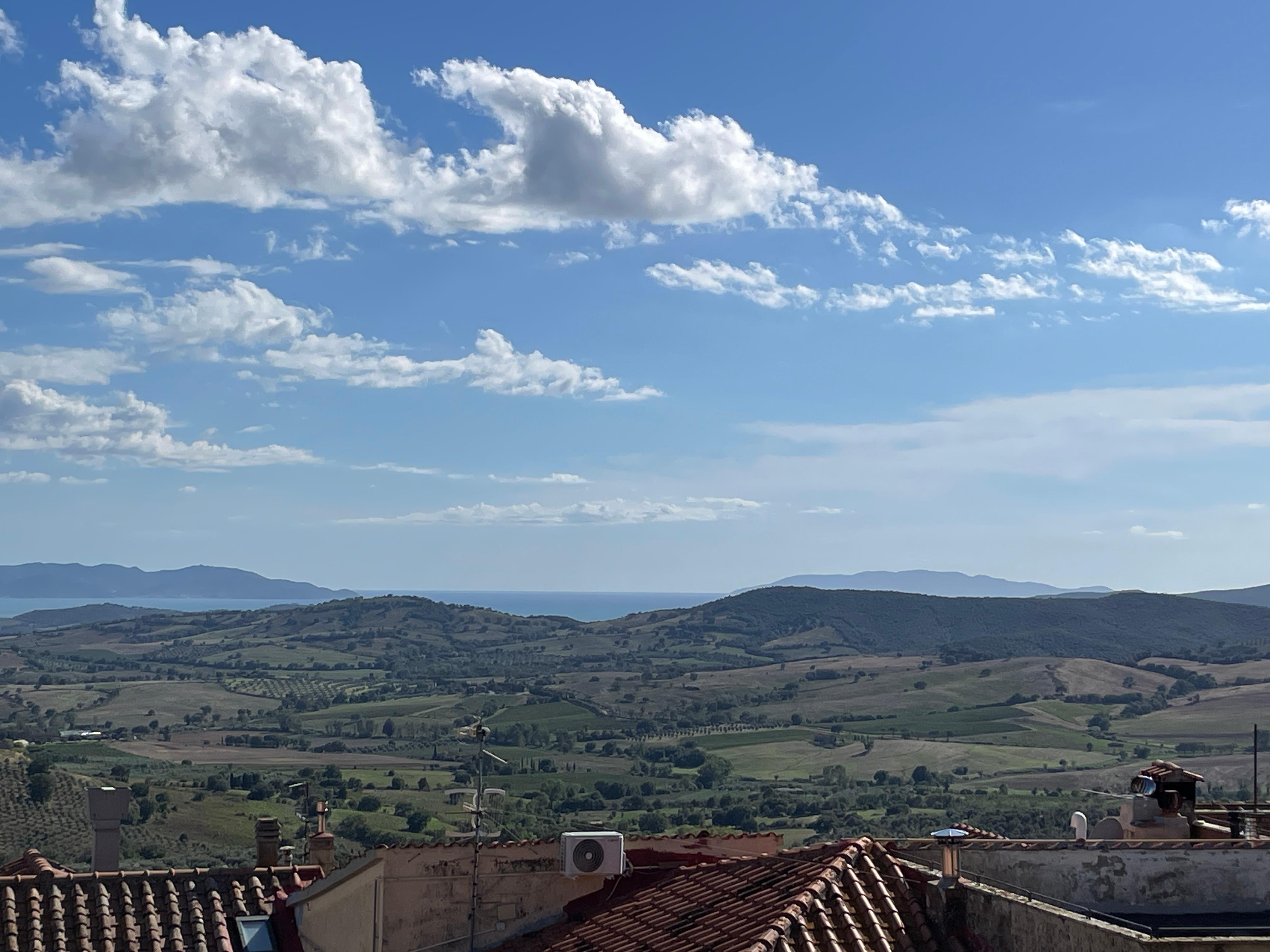 Blick von der Dachterrasse