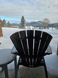 From our lake view room