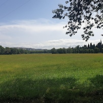 au milieu des champs, calme assuré.