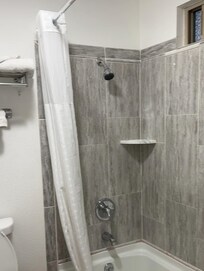 Upgraded bathroom.