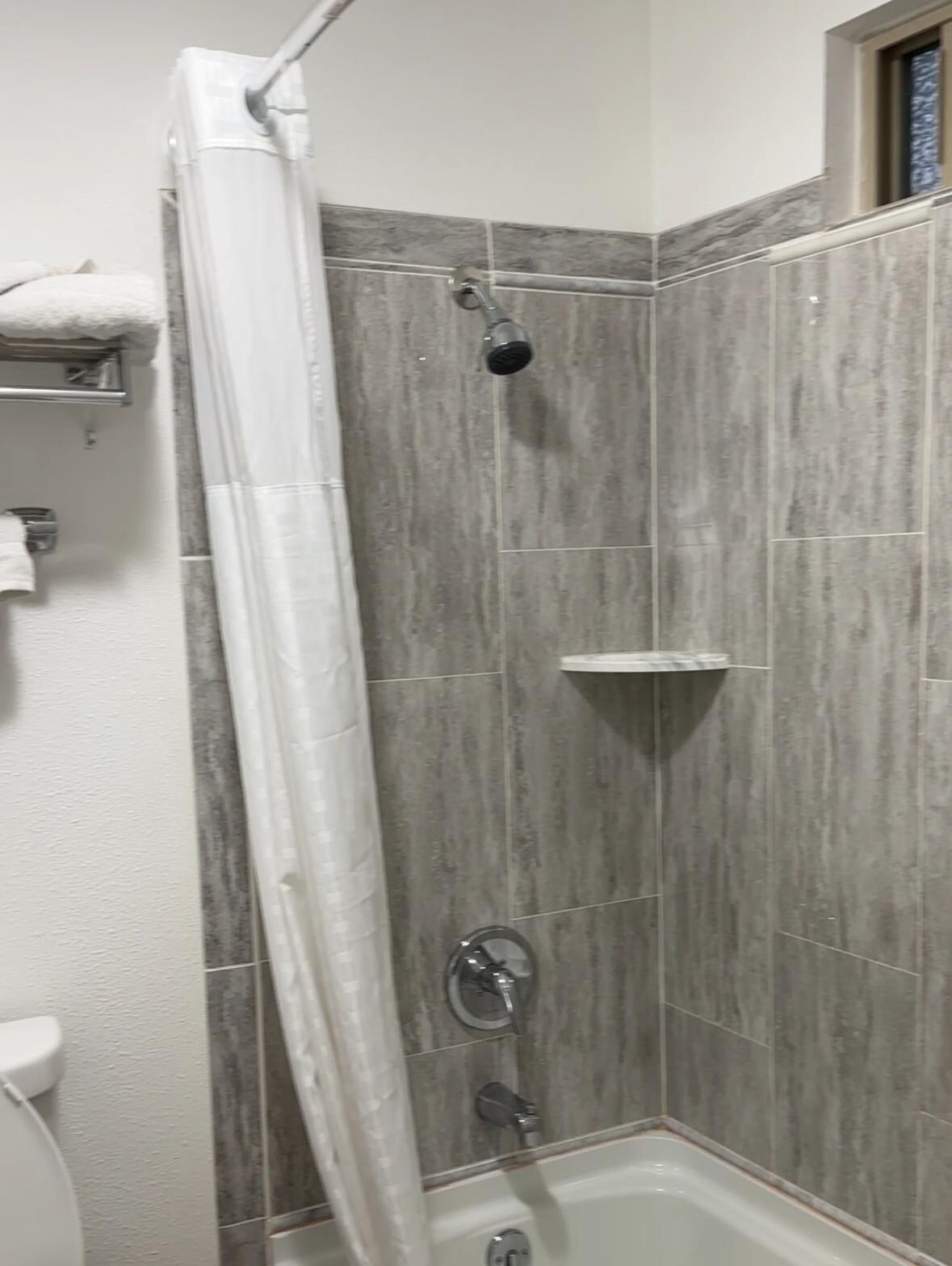 Upgraded bathroom.