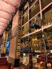 Inside the lobby area