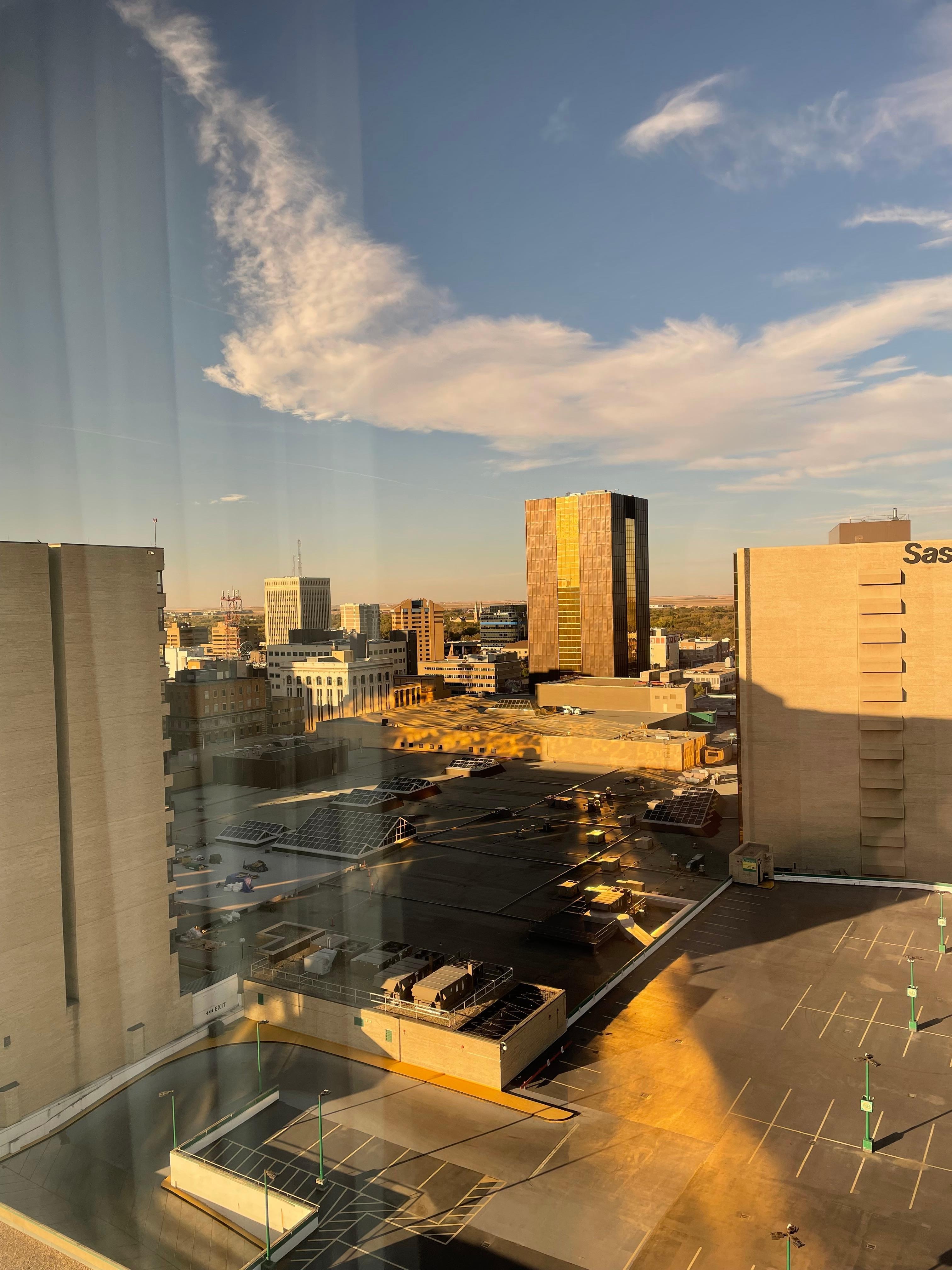 View of the innner city from 15th floor