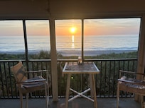 Sunrise from balcony