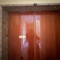 Unit 24 is located up south staircase or elevator