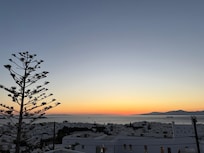 Sunset from terrace