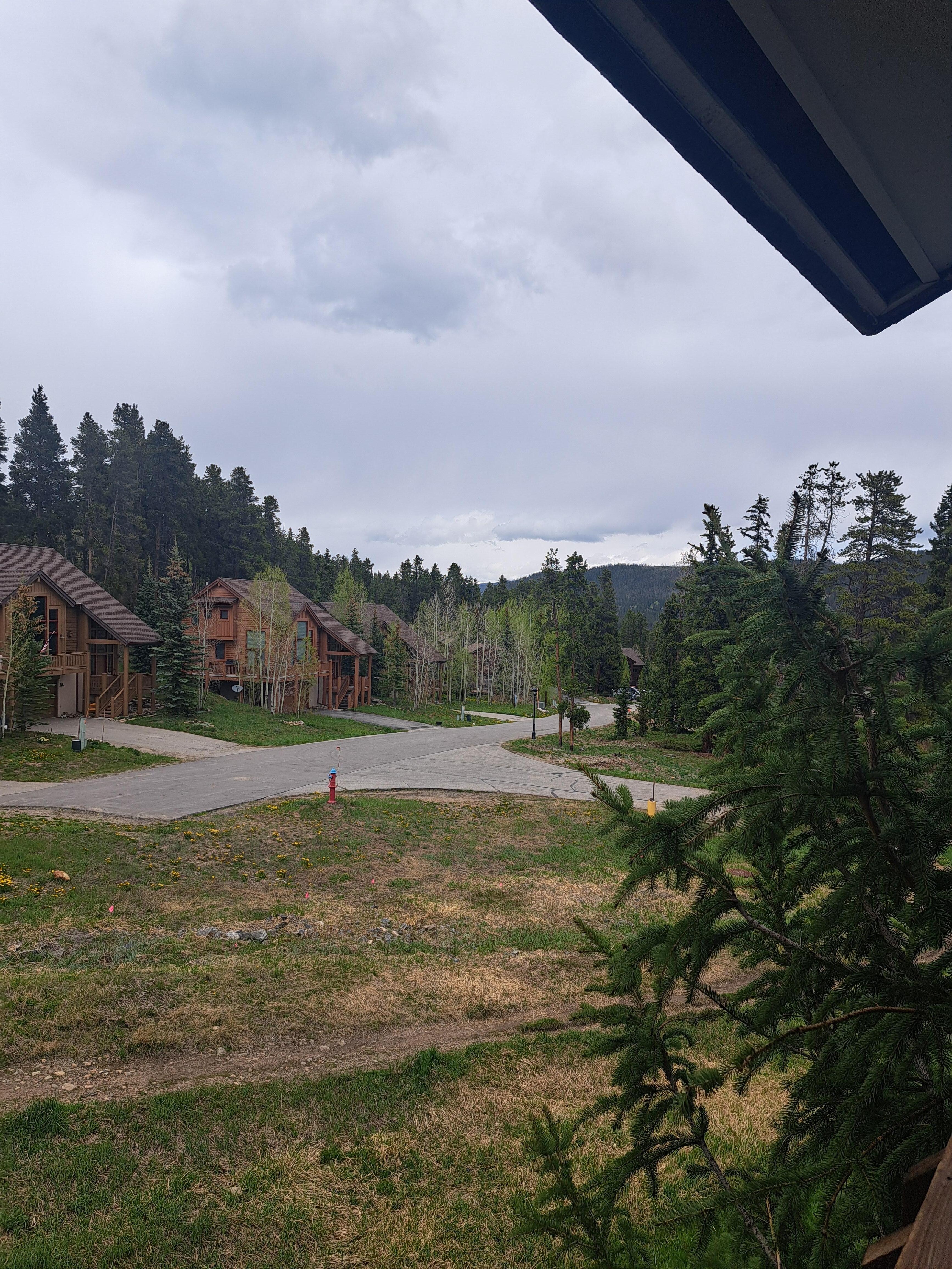 View from balcony