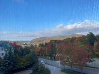 View from the room.