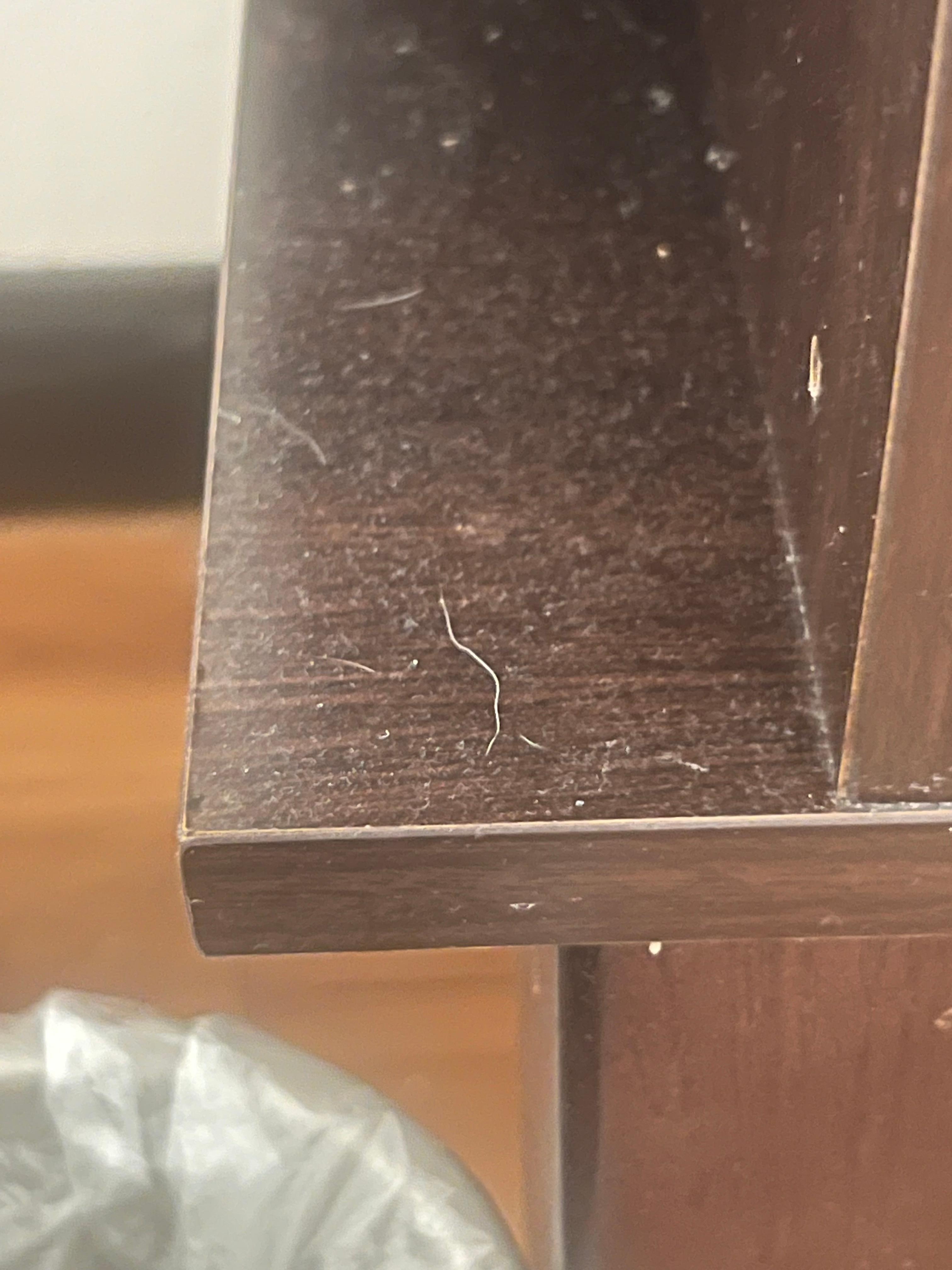 This was the bathroom vanity