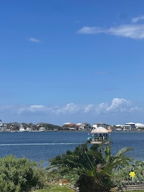 The view from outside patio.