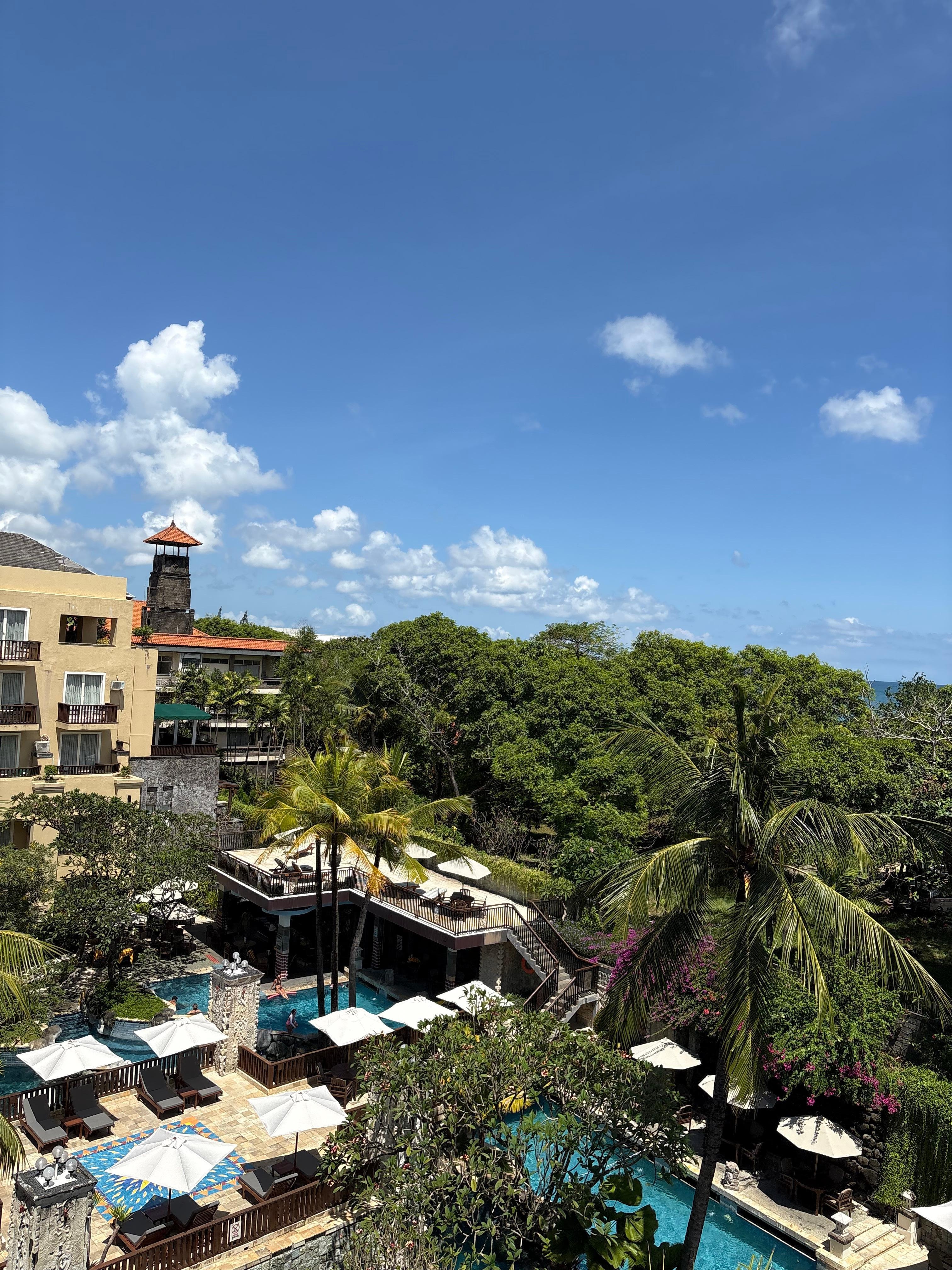 From my floor 5 balcony..clean fresh air