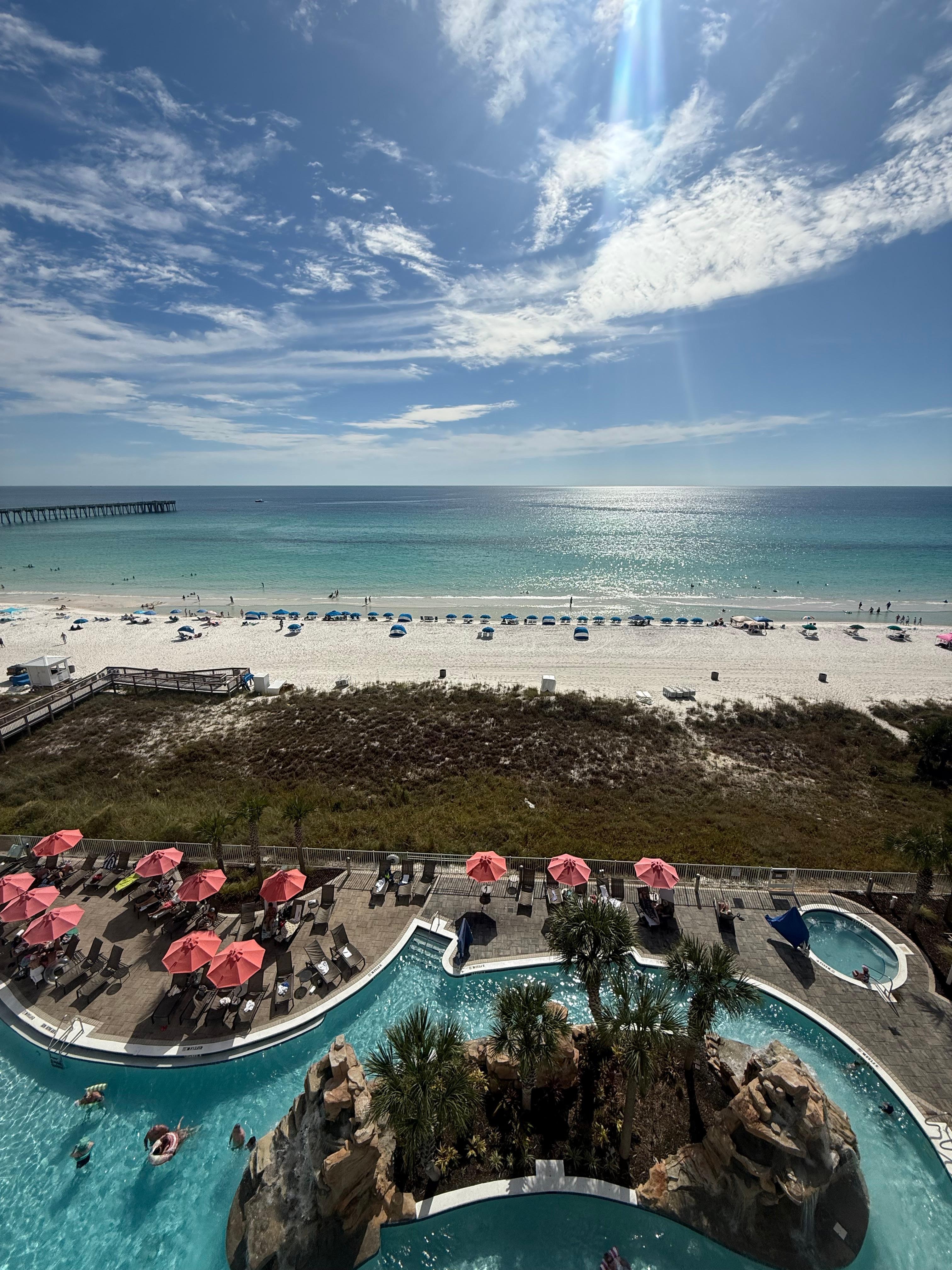 View from the balcony.