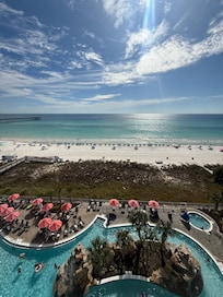 View from the balcony.