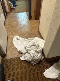 Never got my room clean