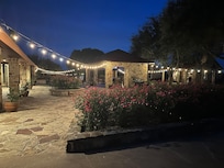 Common area outside of the pool