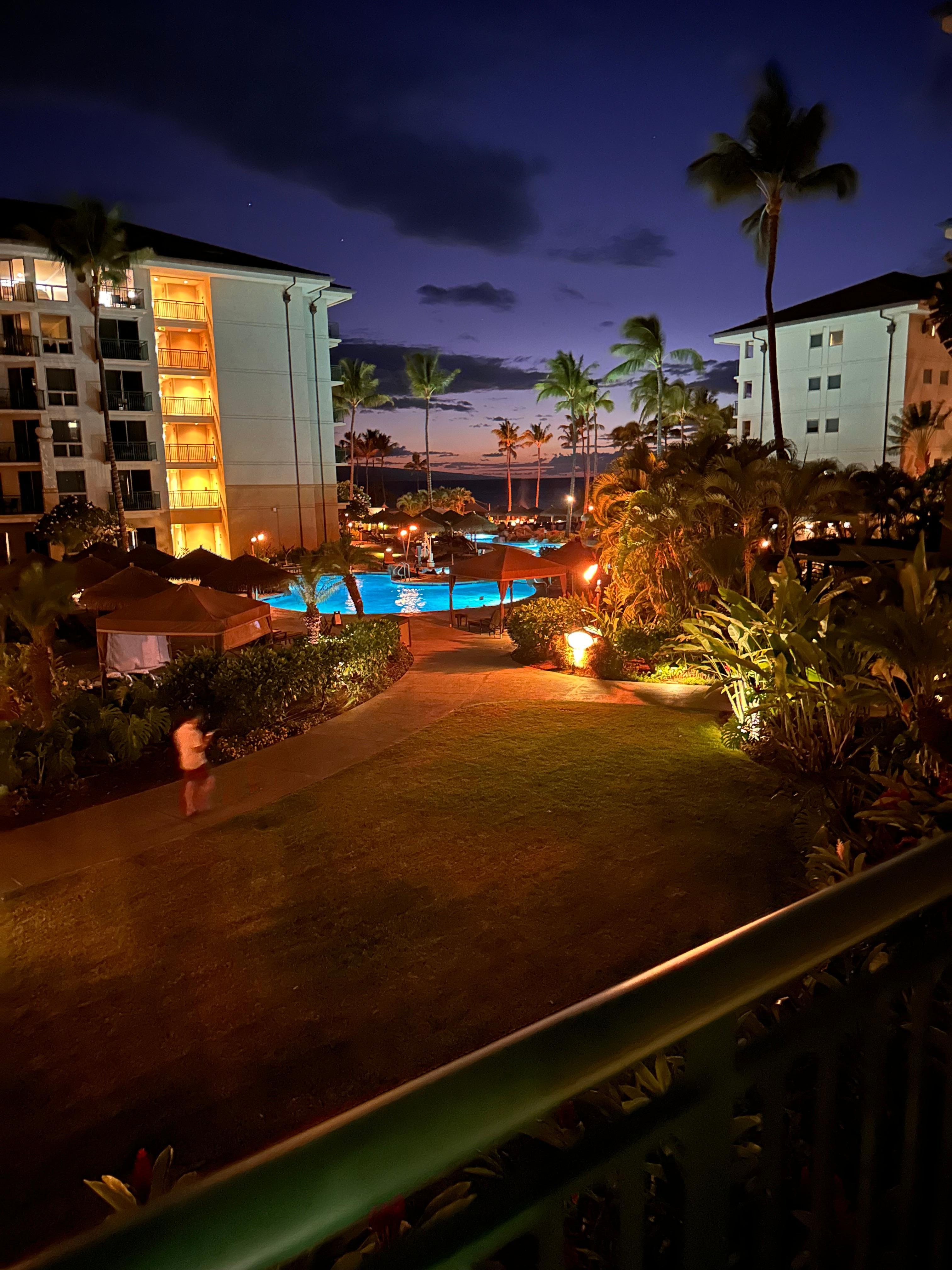 Beautiful view from the room.