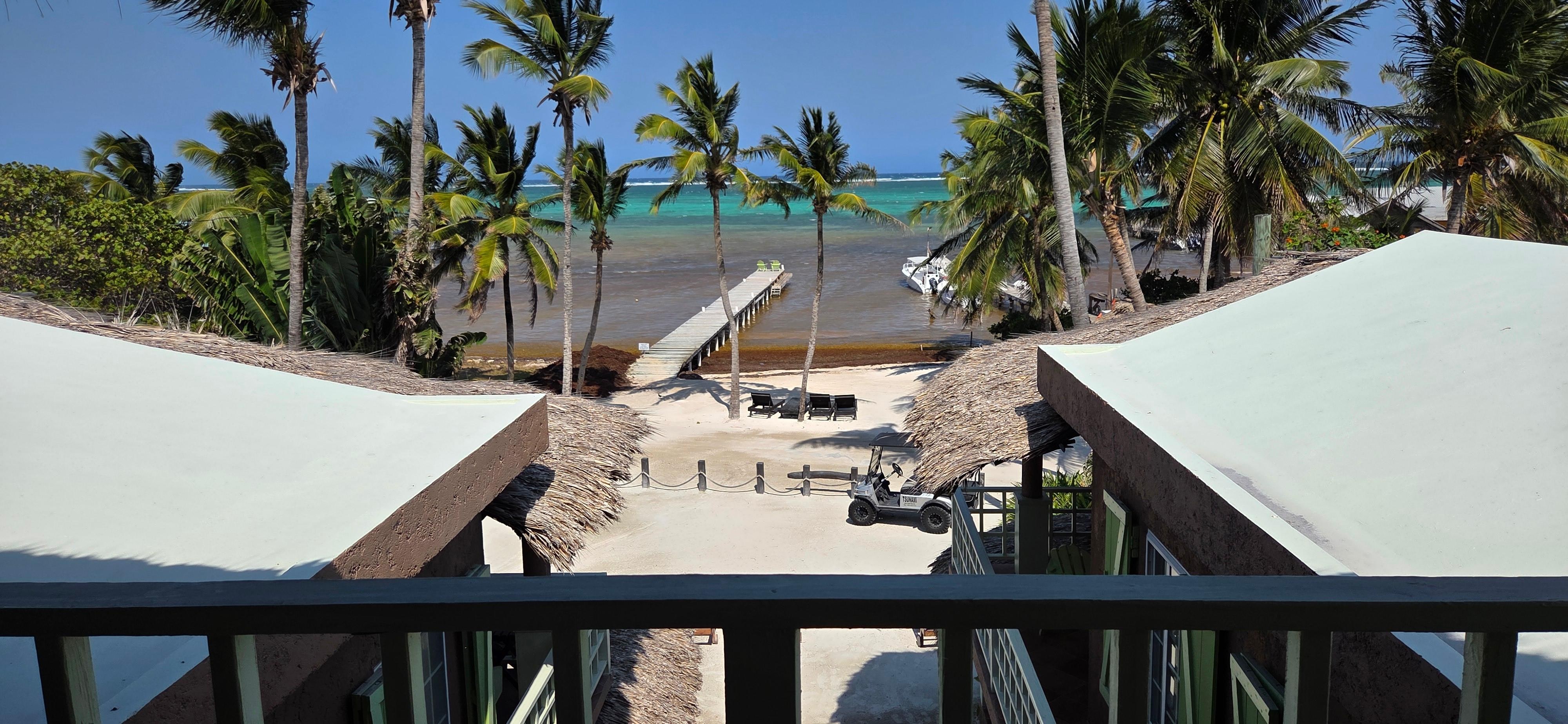 View from our balcony