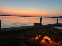 Amazing lakeside view