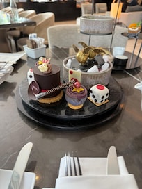 Afternoon tea at the coffee shop..