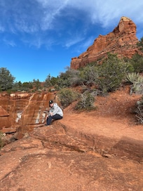 Great hikes right outside the door!