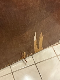 Bathroom door condition