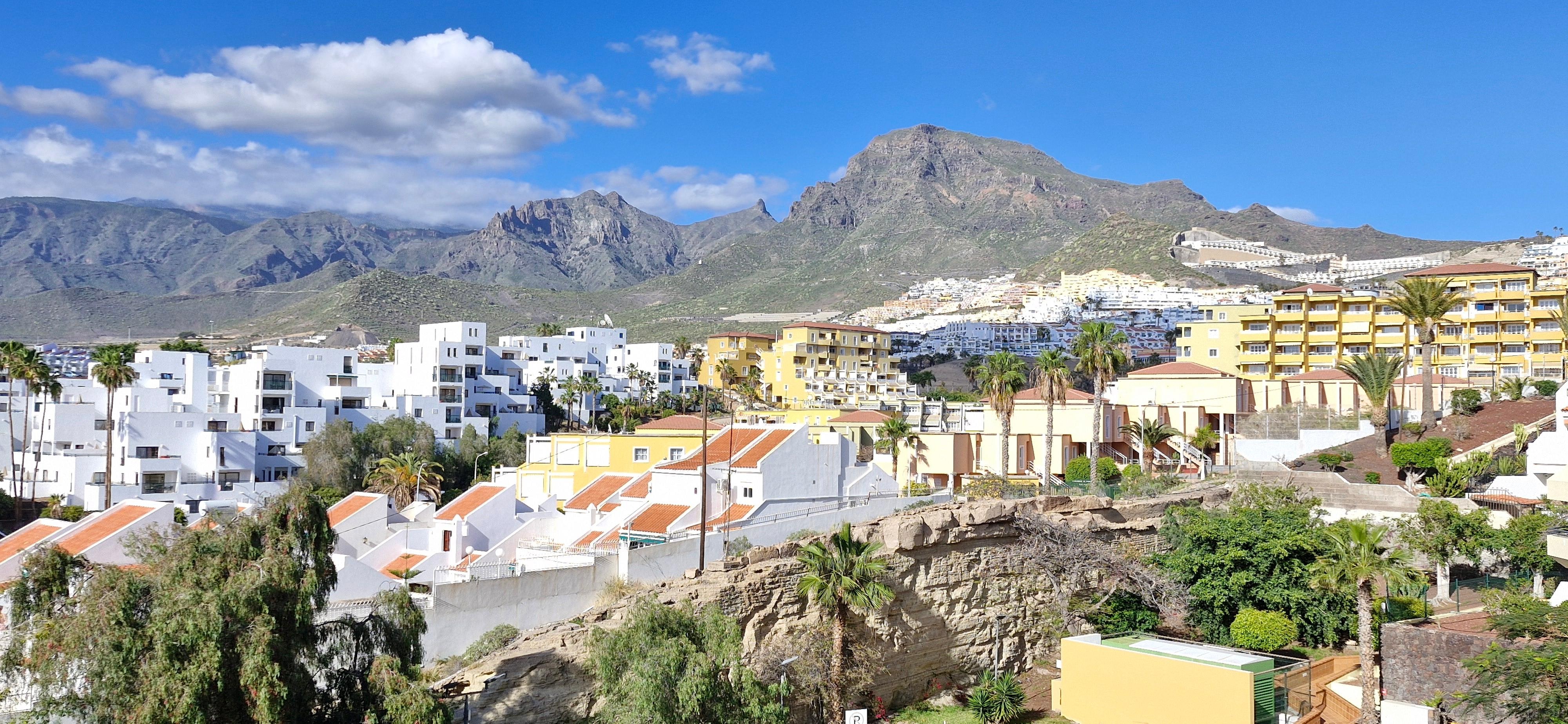 View of Mountains from rear of hotel