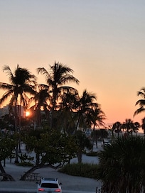 View from second floor balcony.