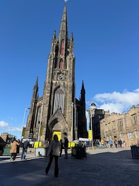 The Hub, viewed to the right of the apartment.