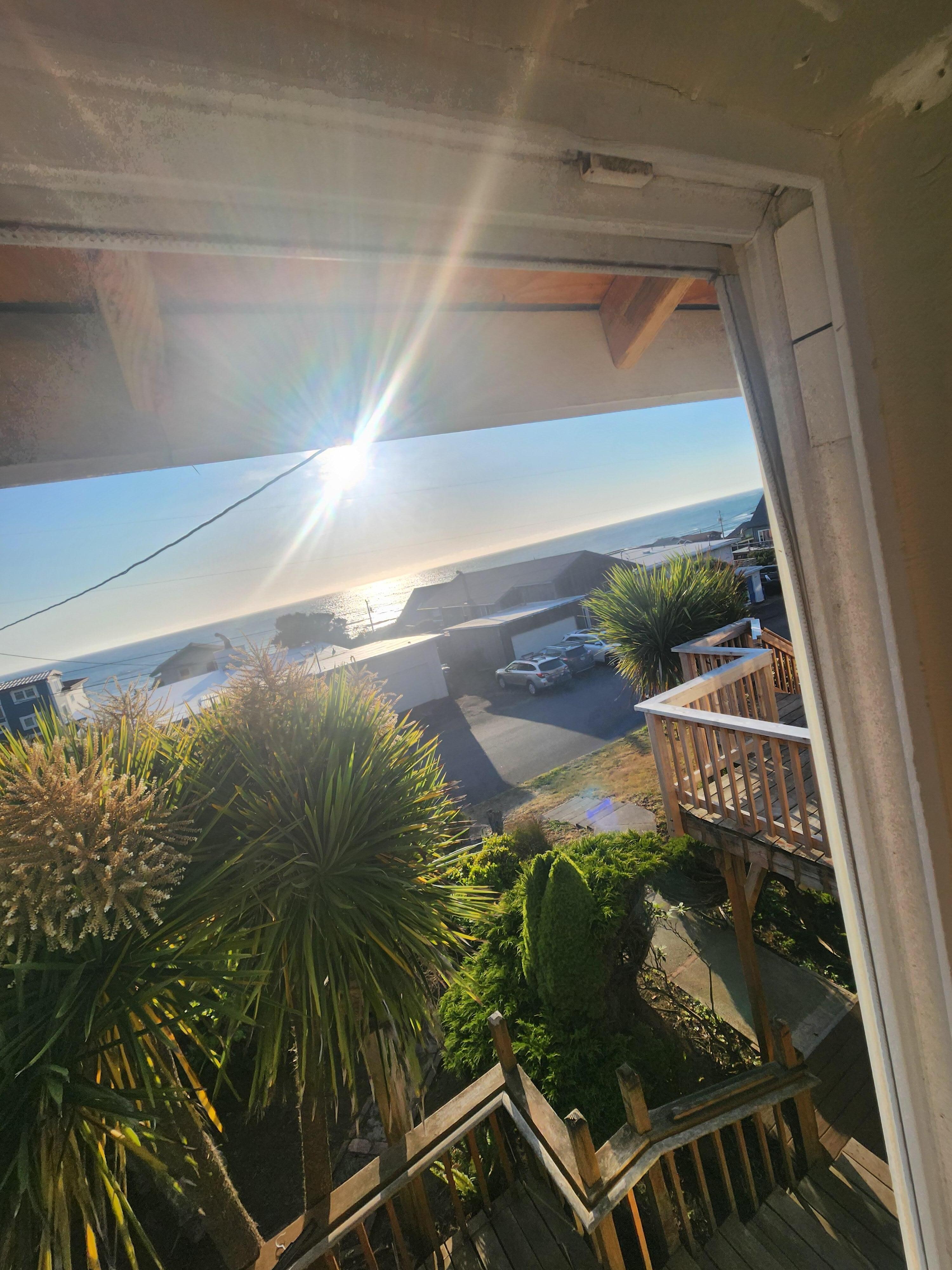 The view from the master room