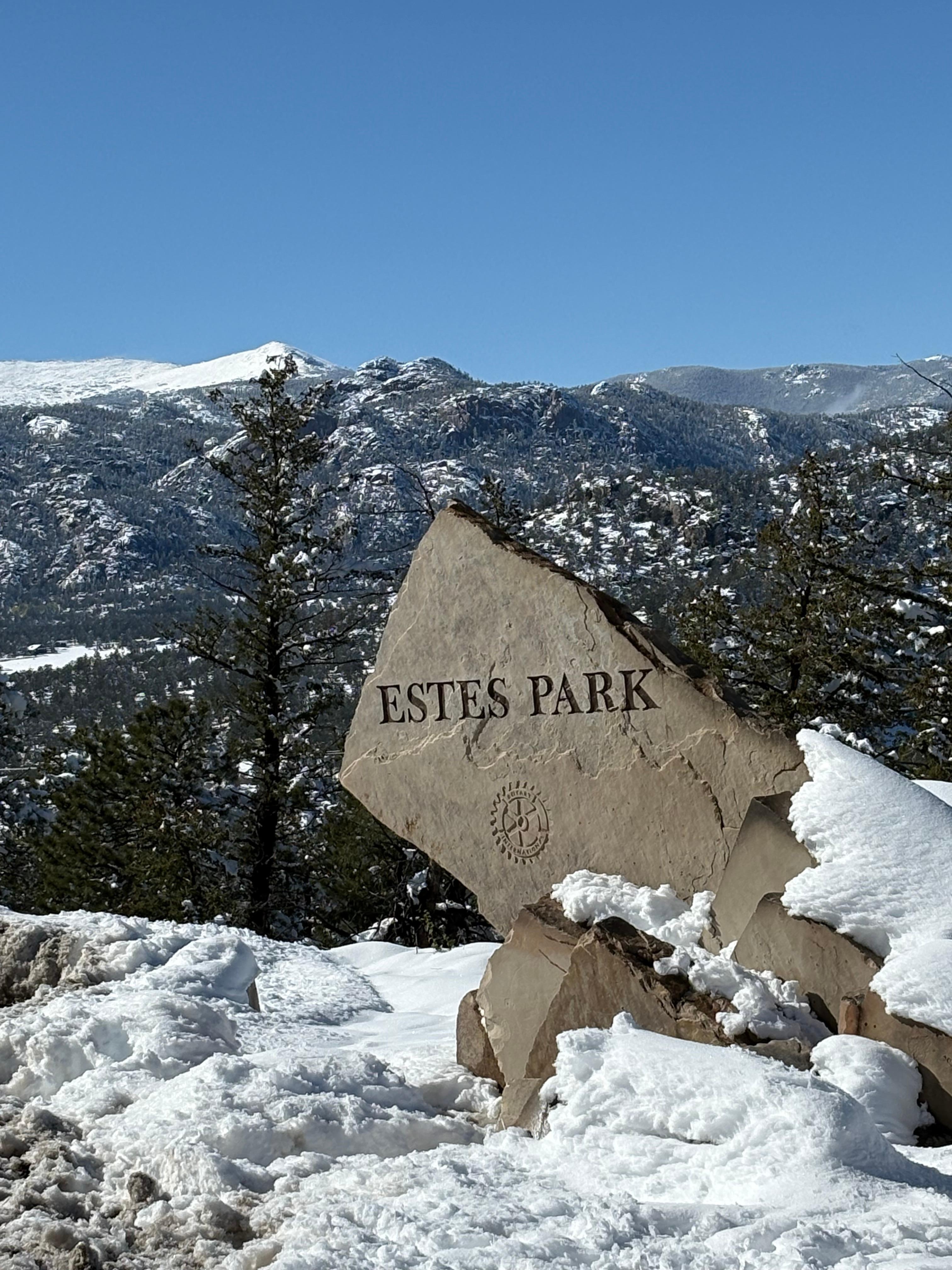 Beautiful Estes Park, Colorado