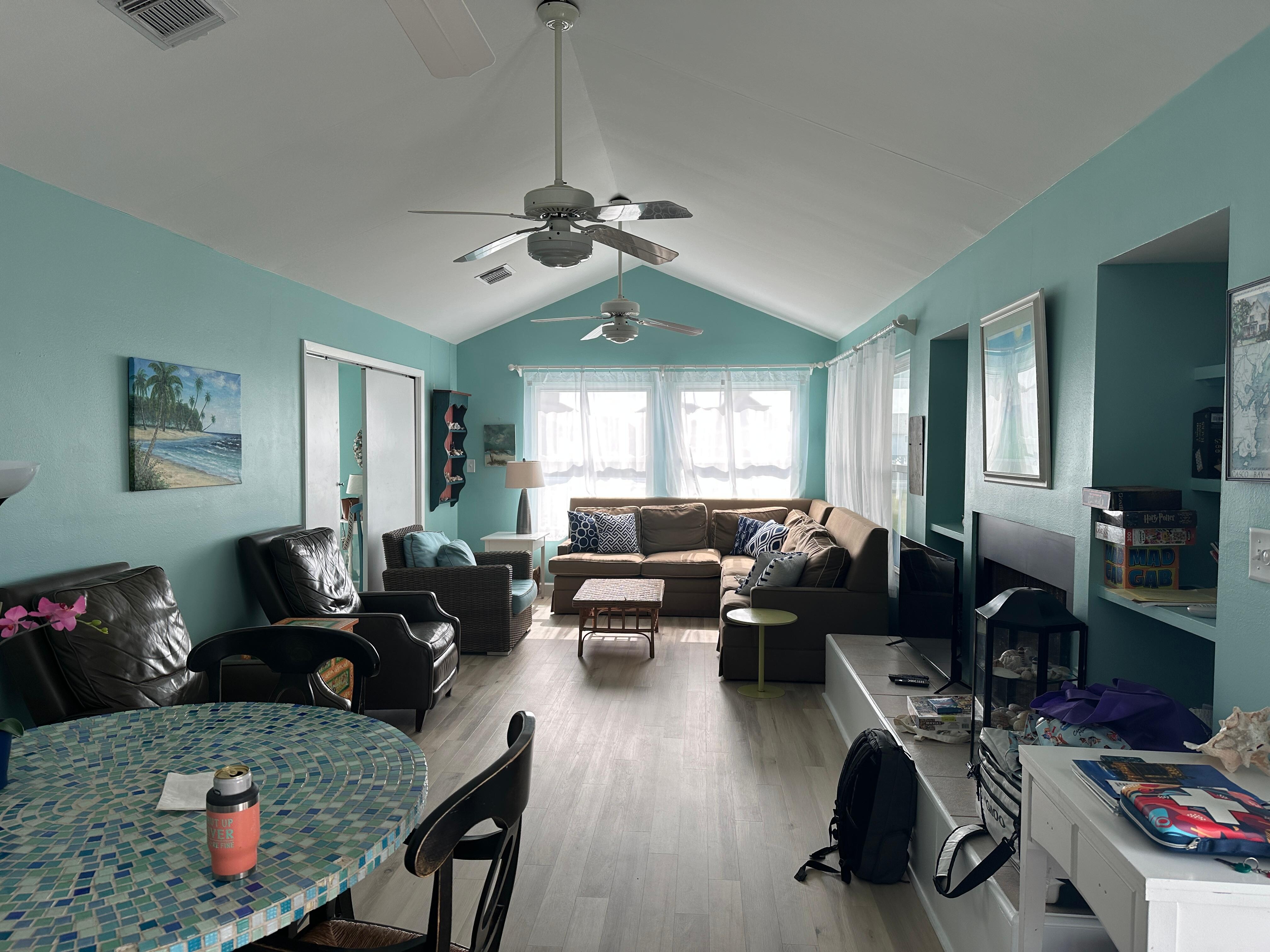 Inside of the jouse