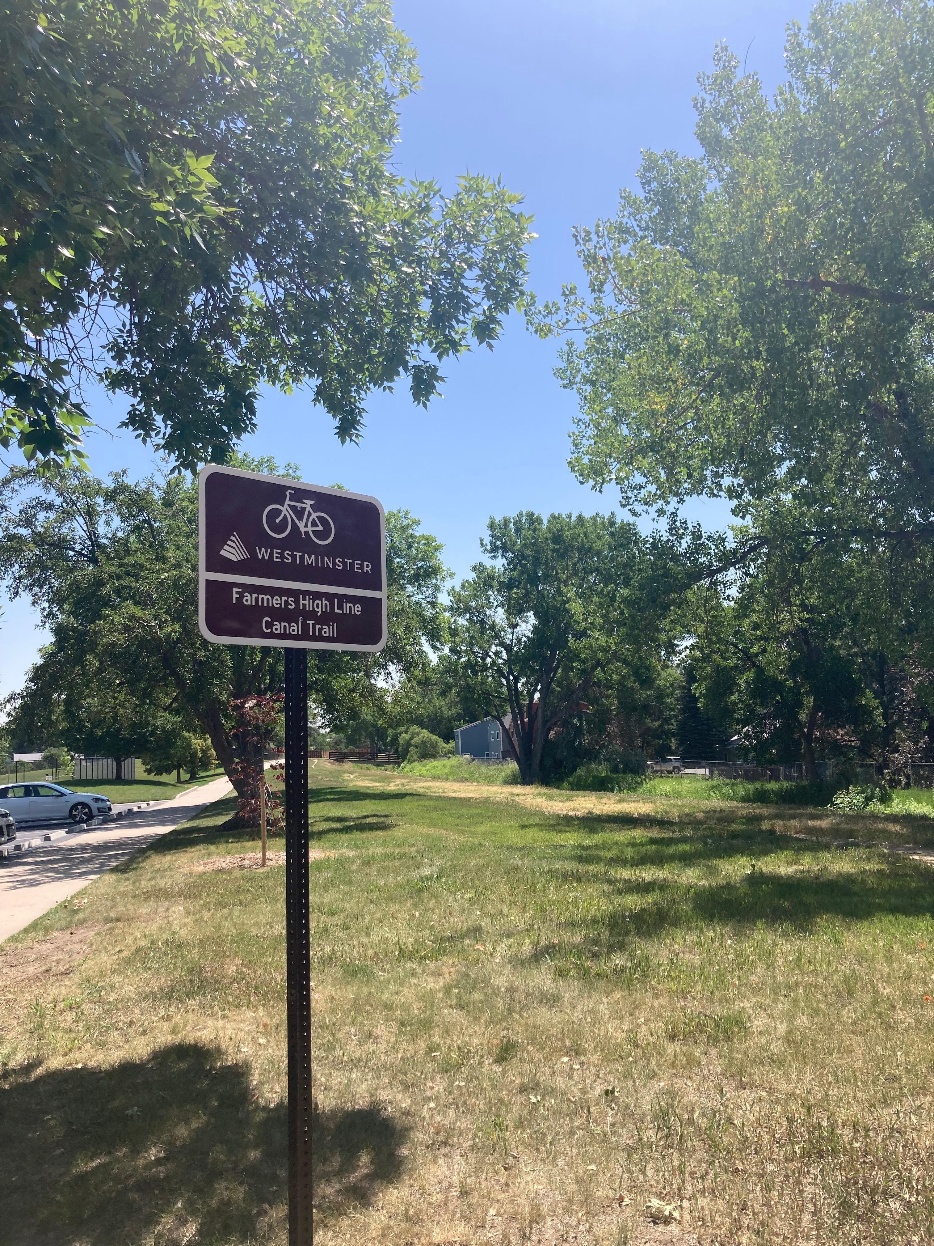 Lots of green space.