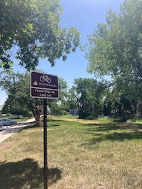 Lots of green space.