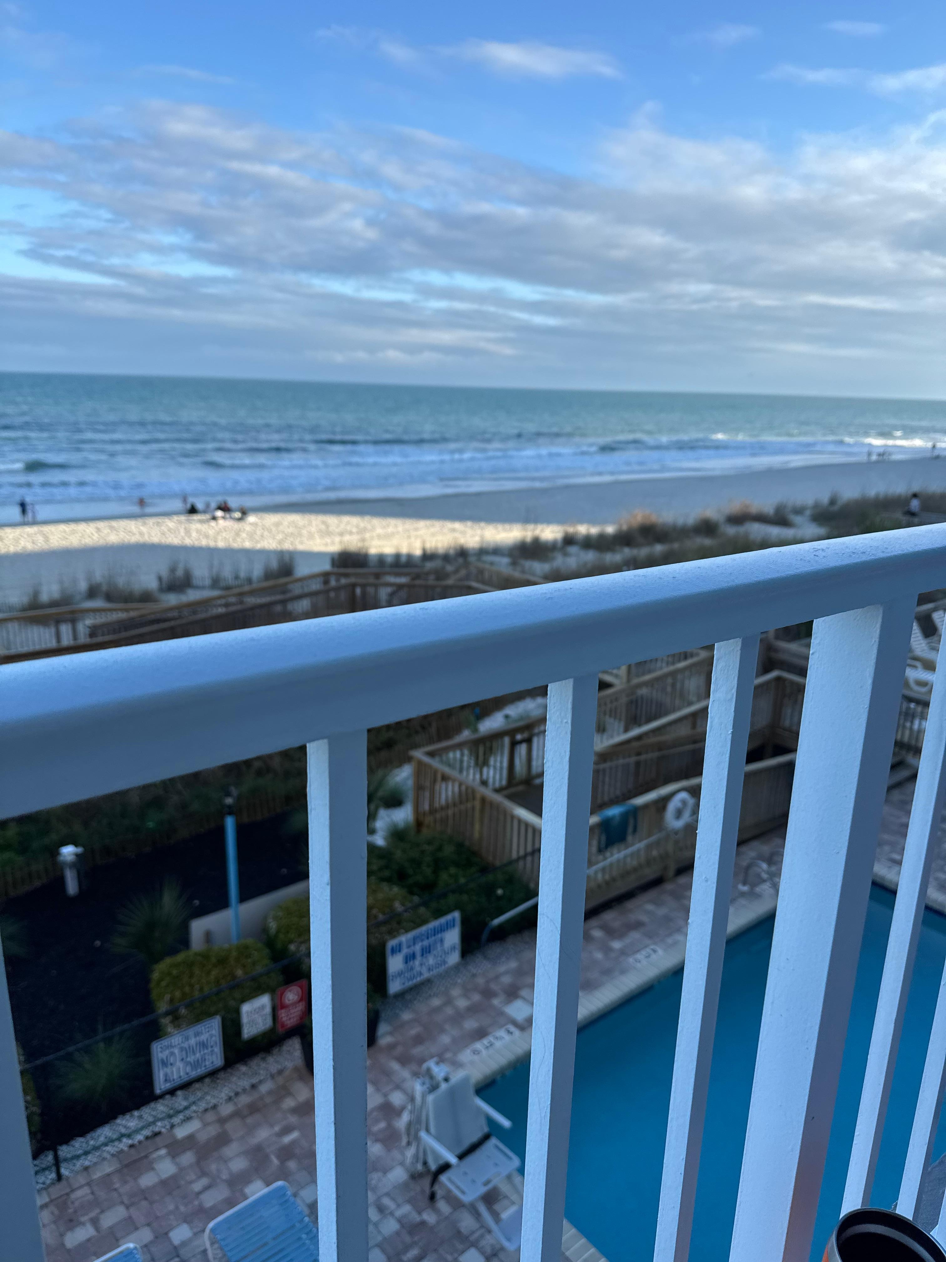 Our view from the room ☀️