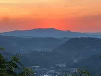 Sunrise from the deck