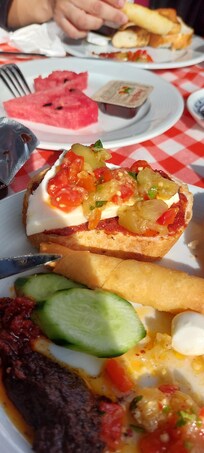 Breakfast plate