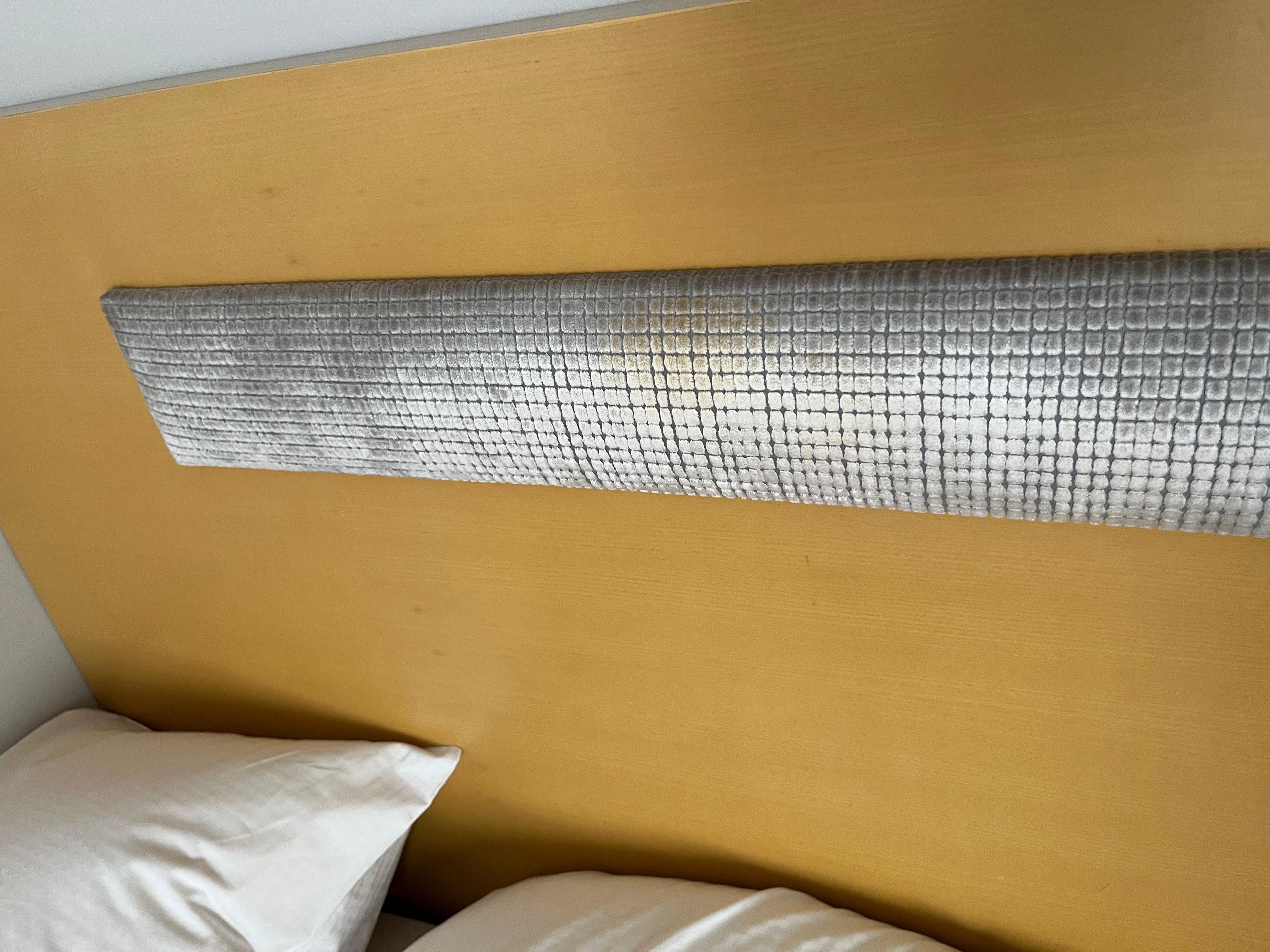 Stain on the headboard 