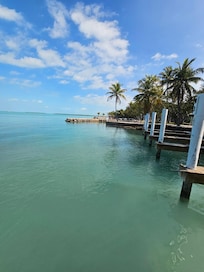 Kayaking right off the property!