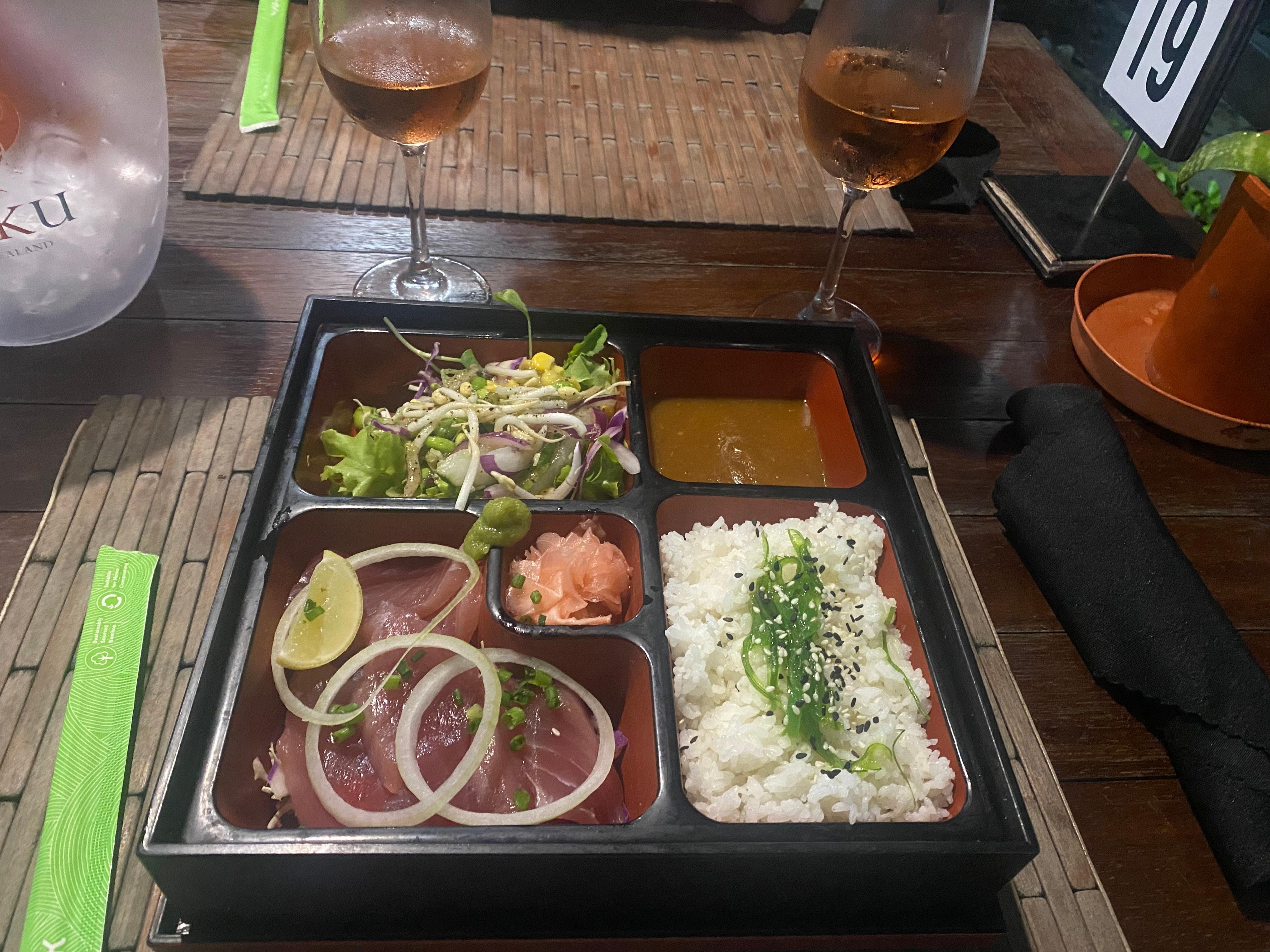 Tuna sashimi